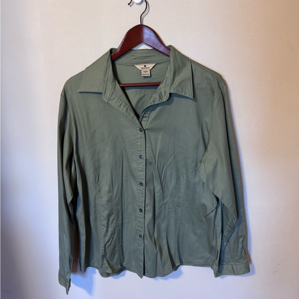 Woolrich Sage Button-Down Shirt